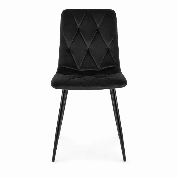 Стул SIGNAL TOM Velvet Bluvel 19 черный/черный