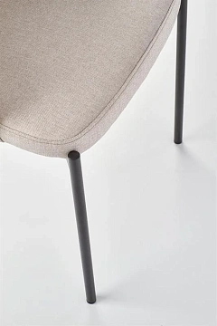 Стул HALMAR K373 бежевый/черный