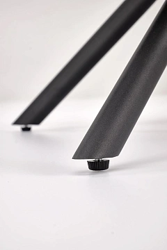 Стул HALMAR K593 серый/черный, поворотный