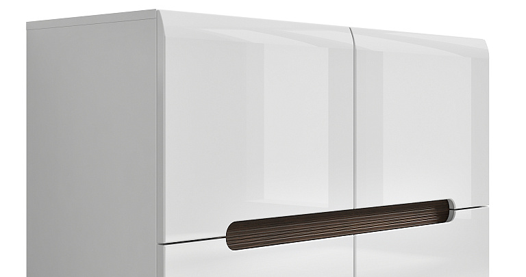 Тумба  Azteca Белая REG4D/8/11