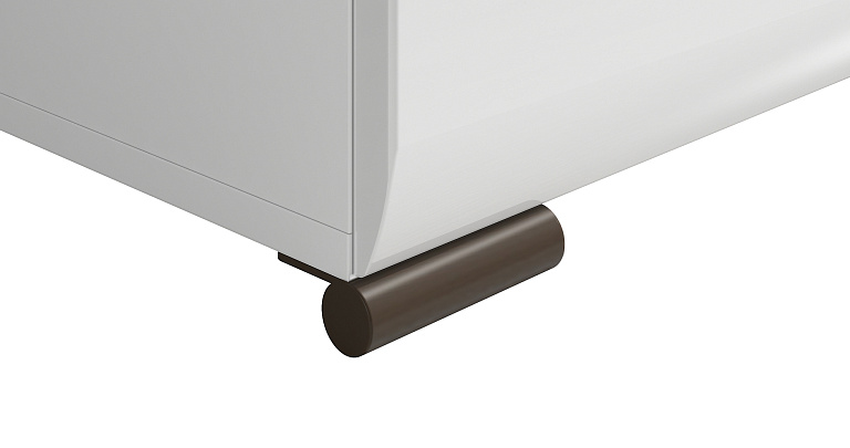 Тумба прикроватная  Azteca Белая KOM2S/4/5